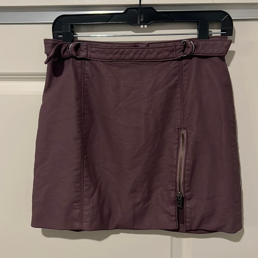Purple Free People Skirt